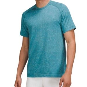 Lululemon Men’s Metal Vent Tech Shirt 2.0 Distorted Noise Breeze Large